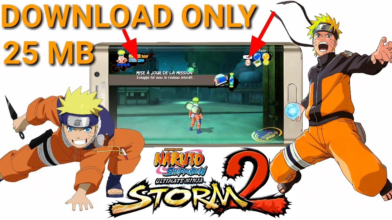 download game naruto ninja storm ukuran kecil